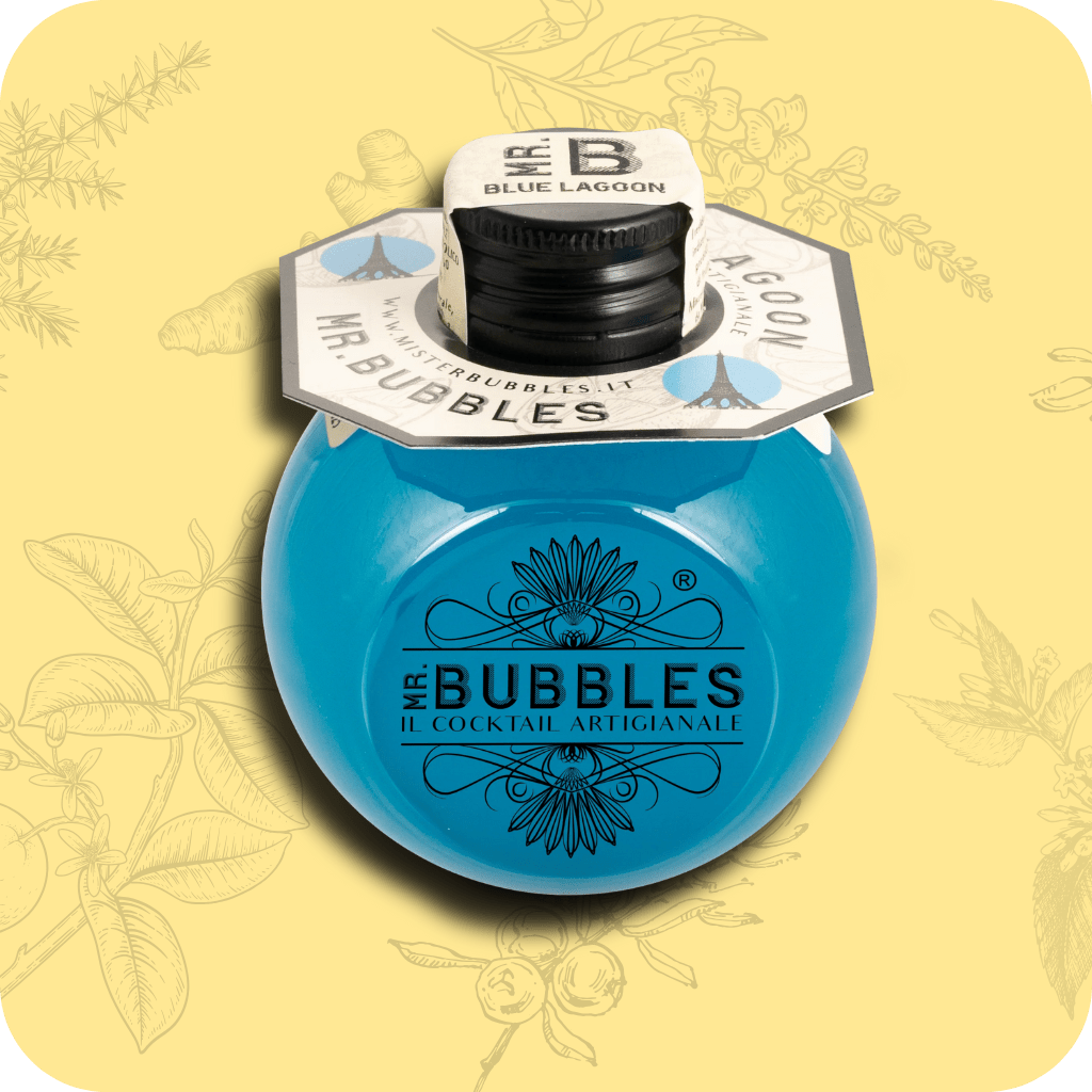Blue Lagoon Cocktail ready to drink da 160 ml. - Mr. Bubbles