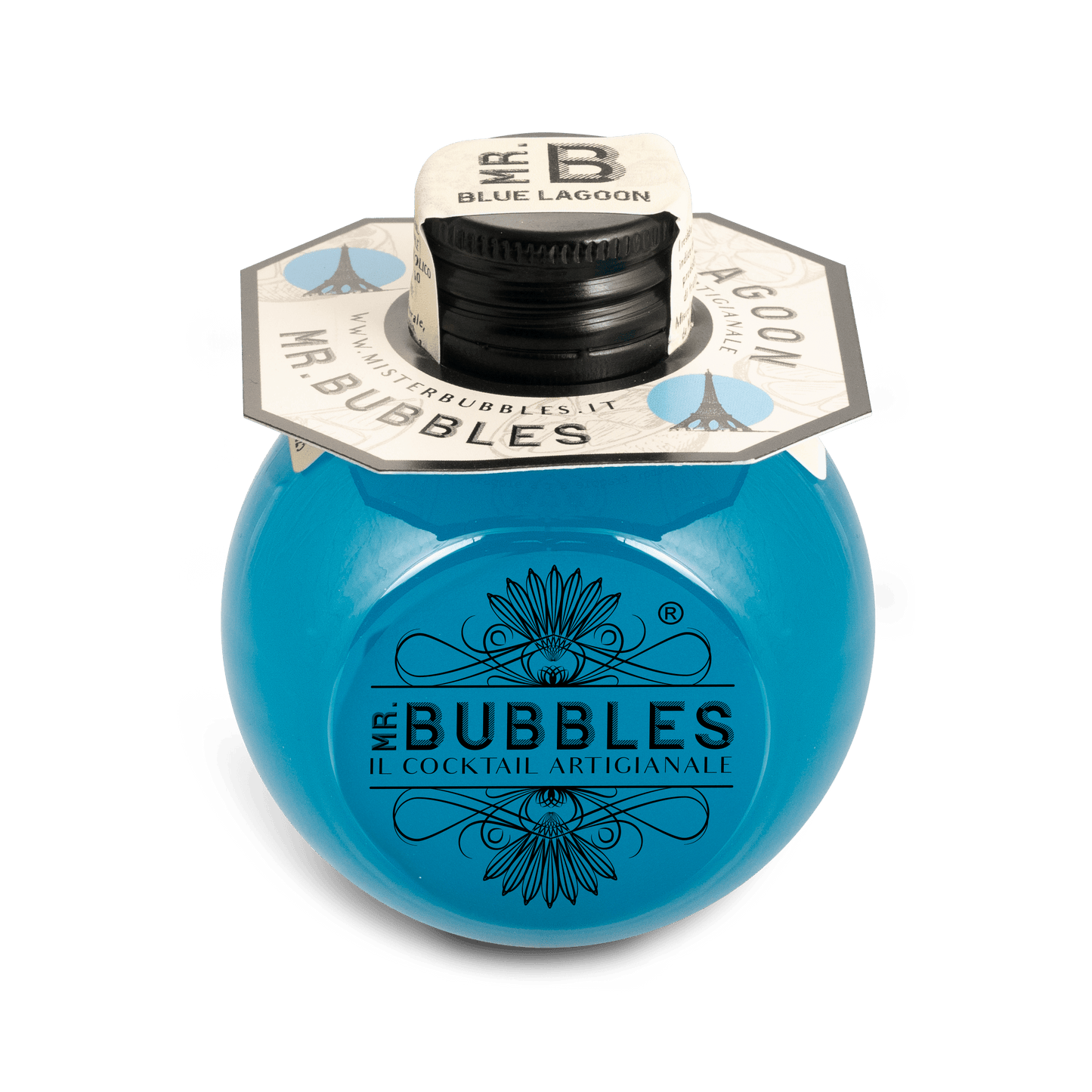 Blue Lagoon Cocktail ready to drink da 160 ml. - Mr. Bubbles