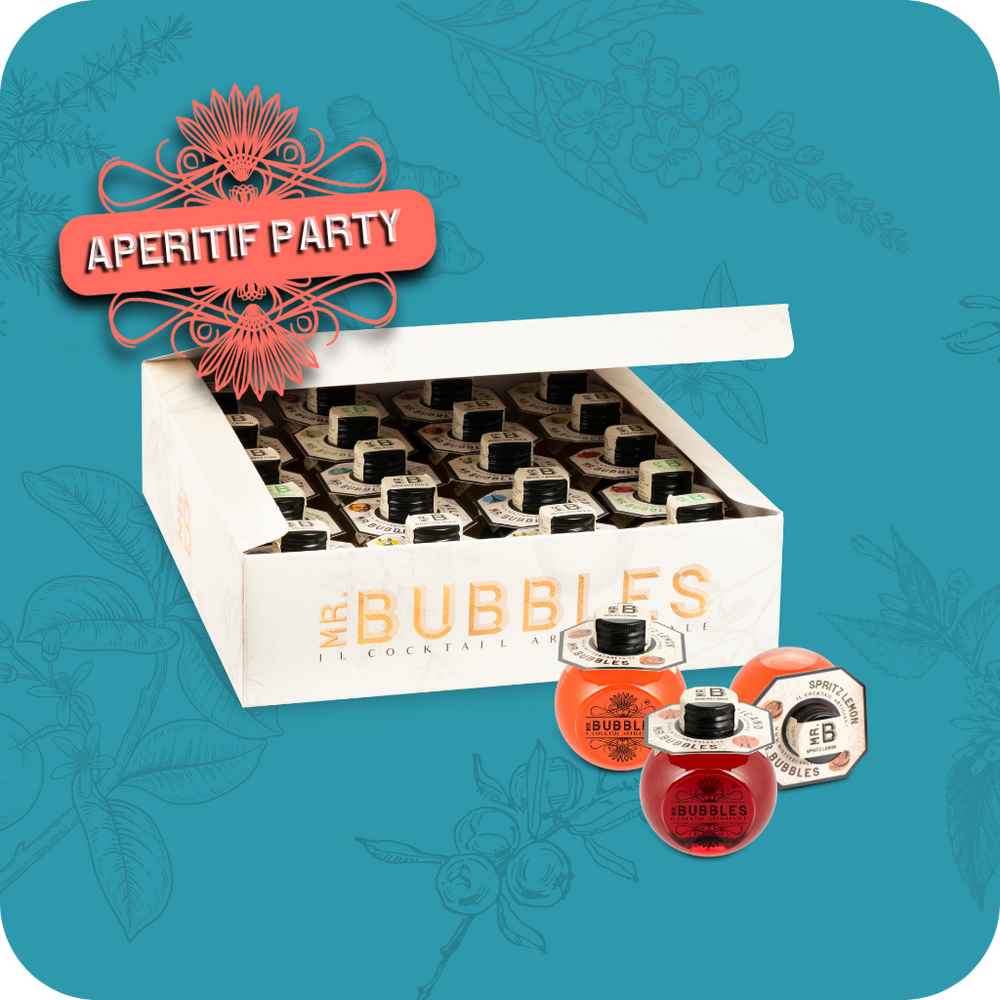 BOX 20 COCKTAILS - APERITIF PARTY BOX - Mr. Bubbles