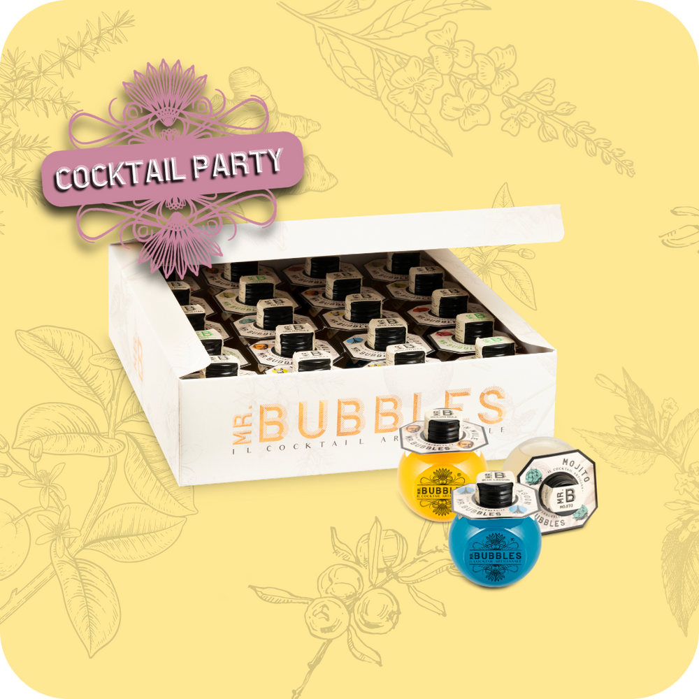 
                  
                    BOX 20 COCKTAILS - COCKTAIL PARTY BOX - Mr. Bubbles
                  
                