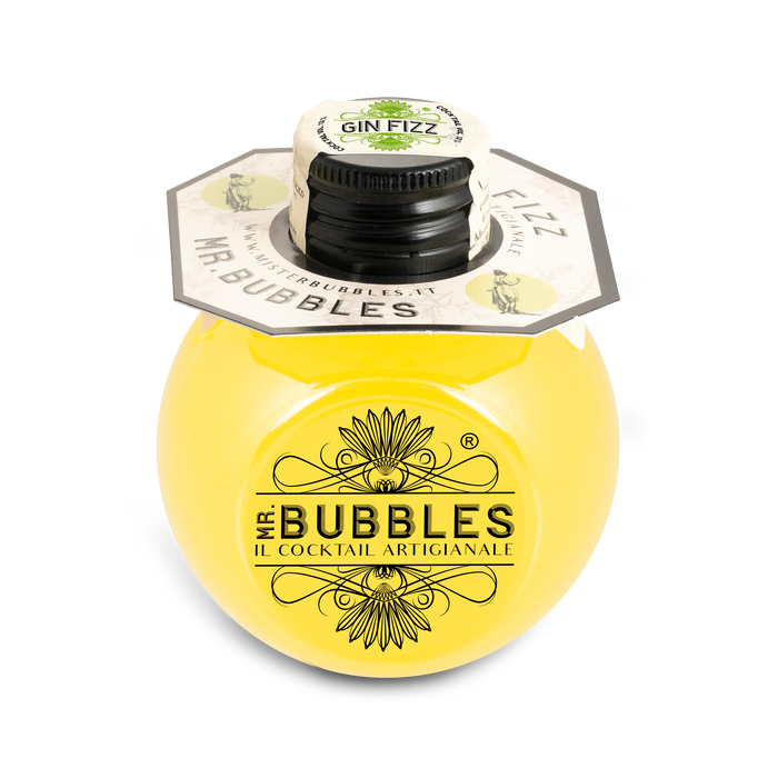 Mr. Bubbles Gin Fizz, cocktail artigianale pronto da bere 160 ml