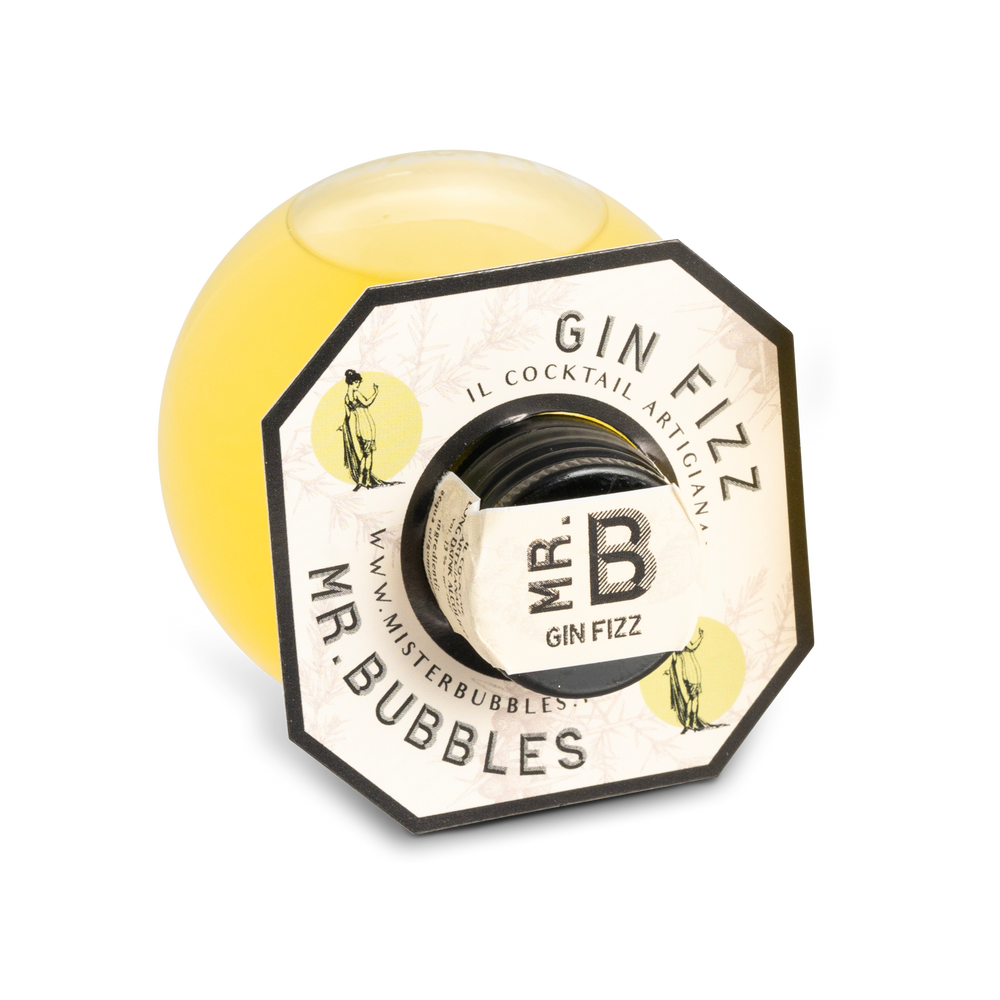 
                  
                    Cocktail Gin fizz - Artigianale Monodose - Mr. Bubbles
                  
                