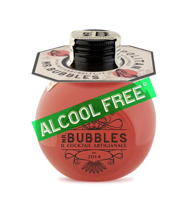 Cocktail monodose 16 cl. ALCOOL FREE° COSMOPOLITAN - Mr. Bubbles il cocktail artigianale