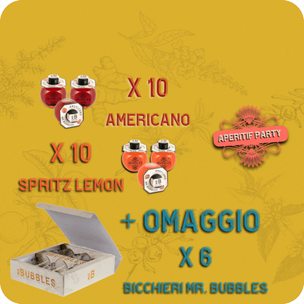 
                  
                    PROMO !!! - BOX 20 COCKTAILS - APERITIF PARTY BOX + EXTRA BONUS set bicchieri - spedizione gratuita - Mr. Bubbles
                  
                