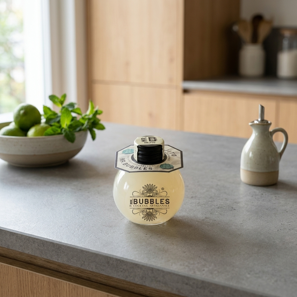 Convenienza Mr. Bubbles - cocktail pronto da bere in cucina, senza preparazione