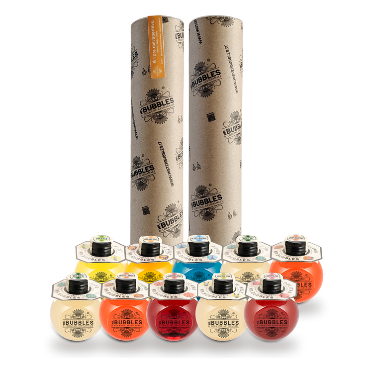Il Giro da 10: due tubi Mr. Bubbles e dieci cocktail monodose da 160 ml