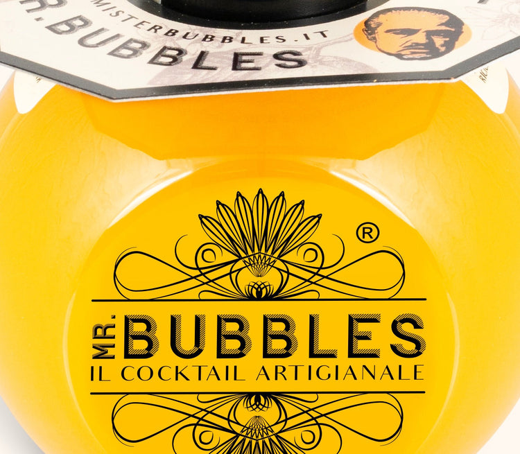 Dettaglio etichetta Sicilian Mule Mr. Bubbles, cocktail pronto da bere 160 ml