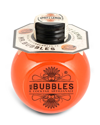 Bubbles Spritz Lemon, la bottiglia sferica da 160 ml