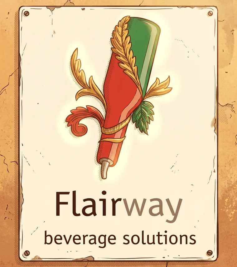 La targa Flairway disegnata a fumetto